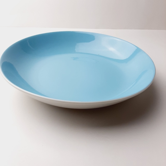 🍒Vintage Austria LILIEN PORZELLAN Round Serving Bowl Dish Blue - Picture 3 of 9